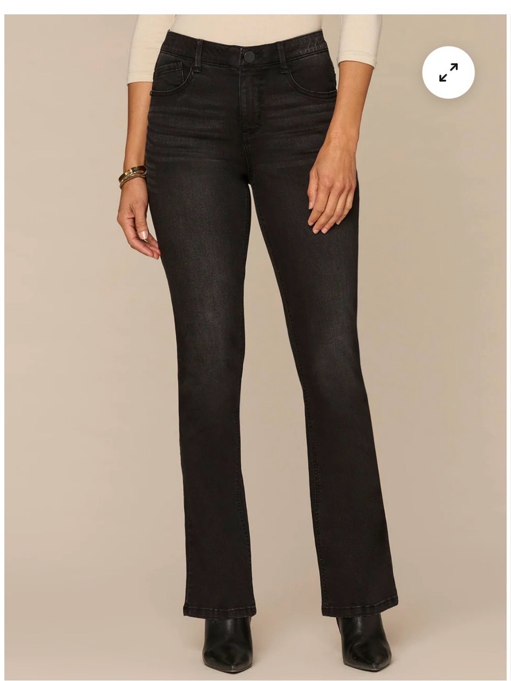 Democracy Black Boot Cut Jeans